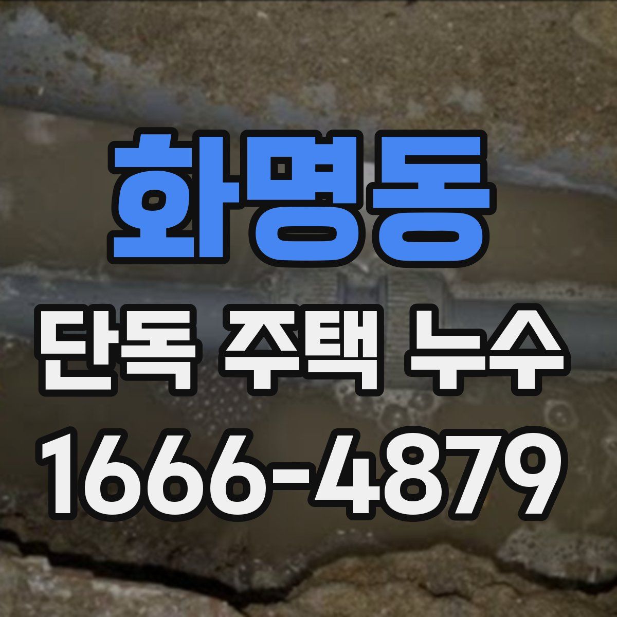 화명동 단독 주택 누수