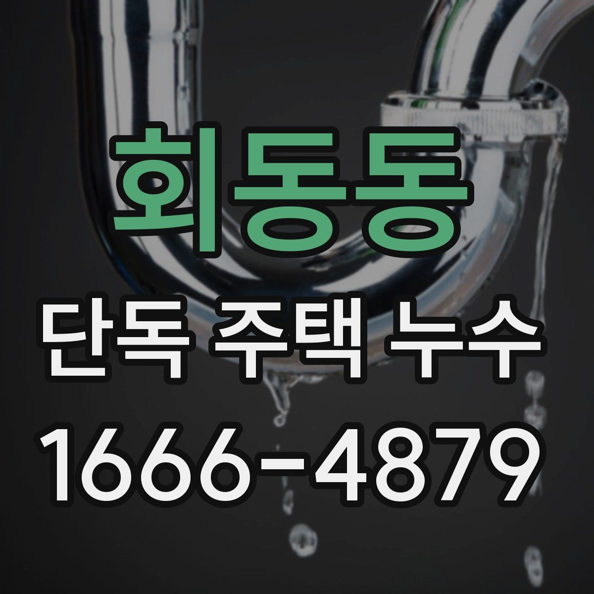 회동동 단독 주택 누수