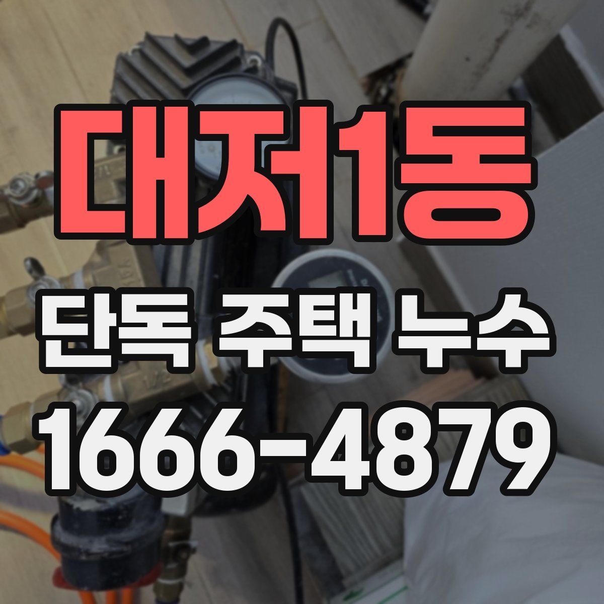대저1동 단독 주택 누수