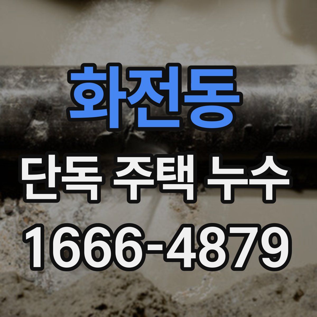 화전동 단독 주택 누수
