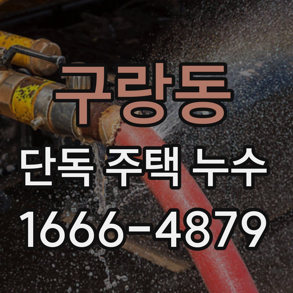 구랑동 단독 주택 누수
