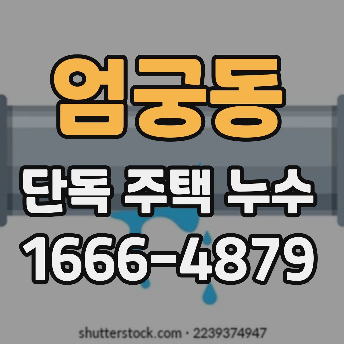 엄궁동 단독 주택 누수