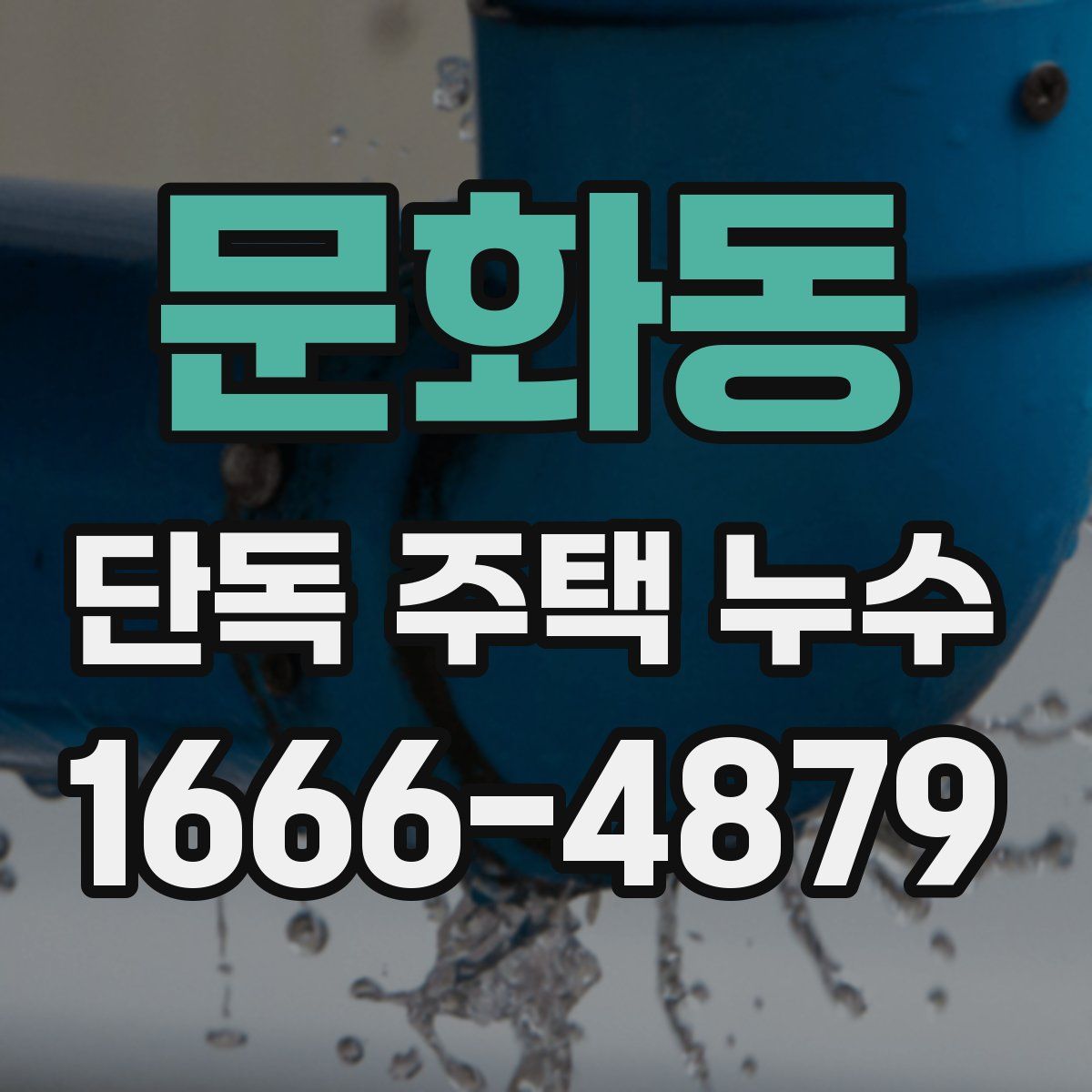 문화동 단독 주택 누수