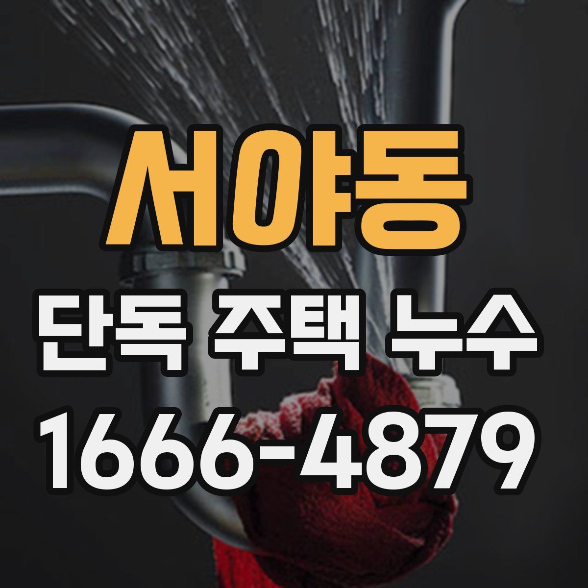 서야동 단독 주택 누수
