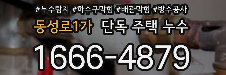 동성로1가 단독 주택 누수