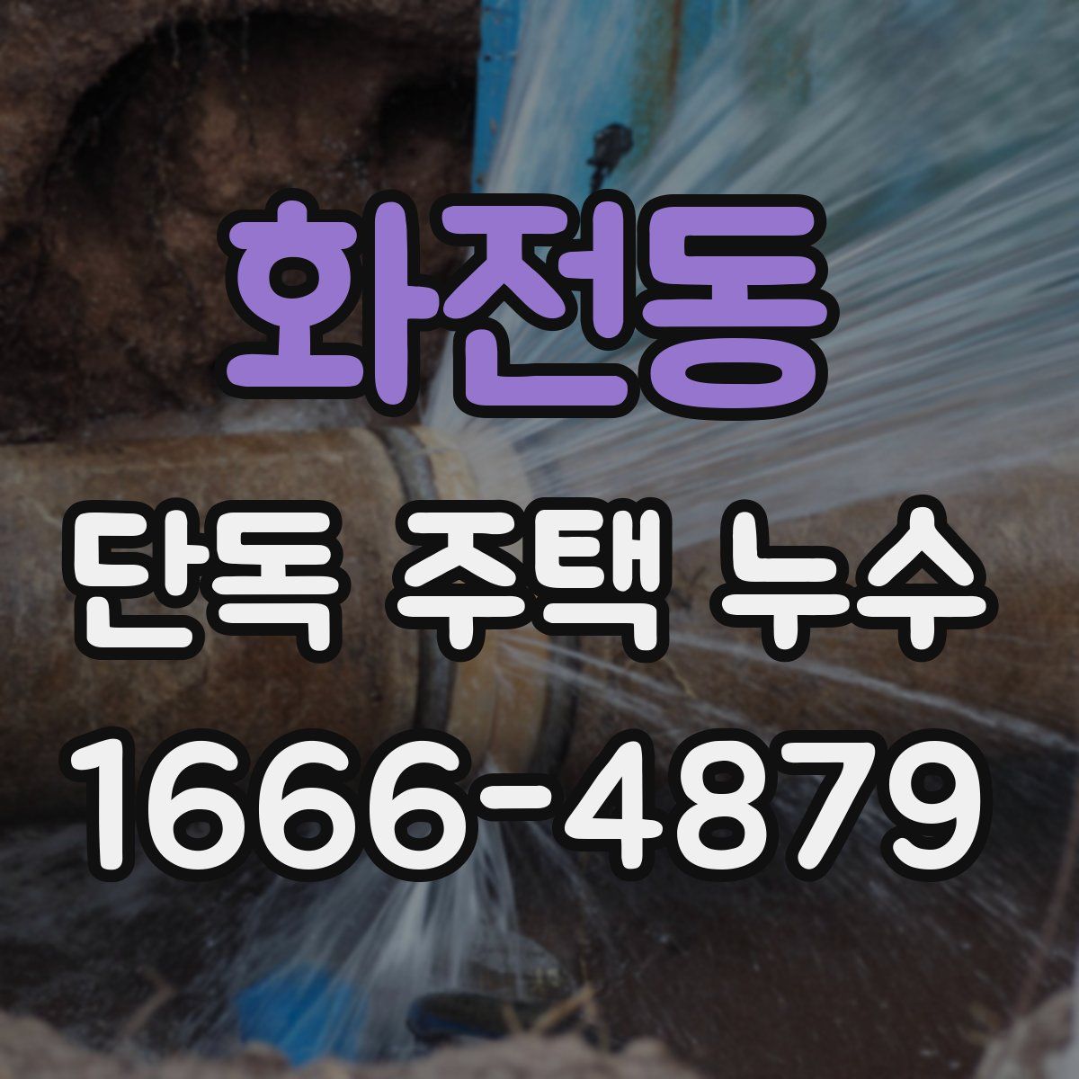 화전동 단독 주택 누수