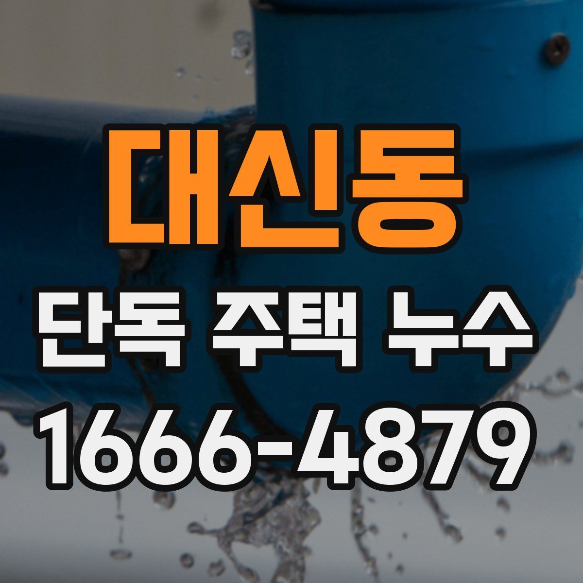 대신동 단독 주택 누수