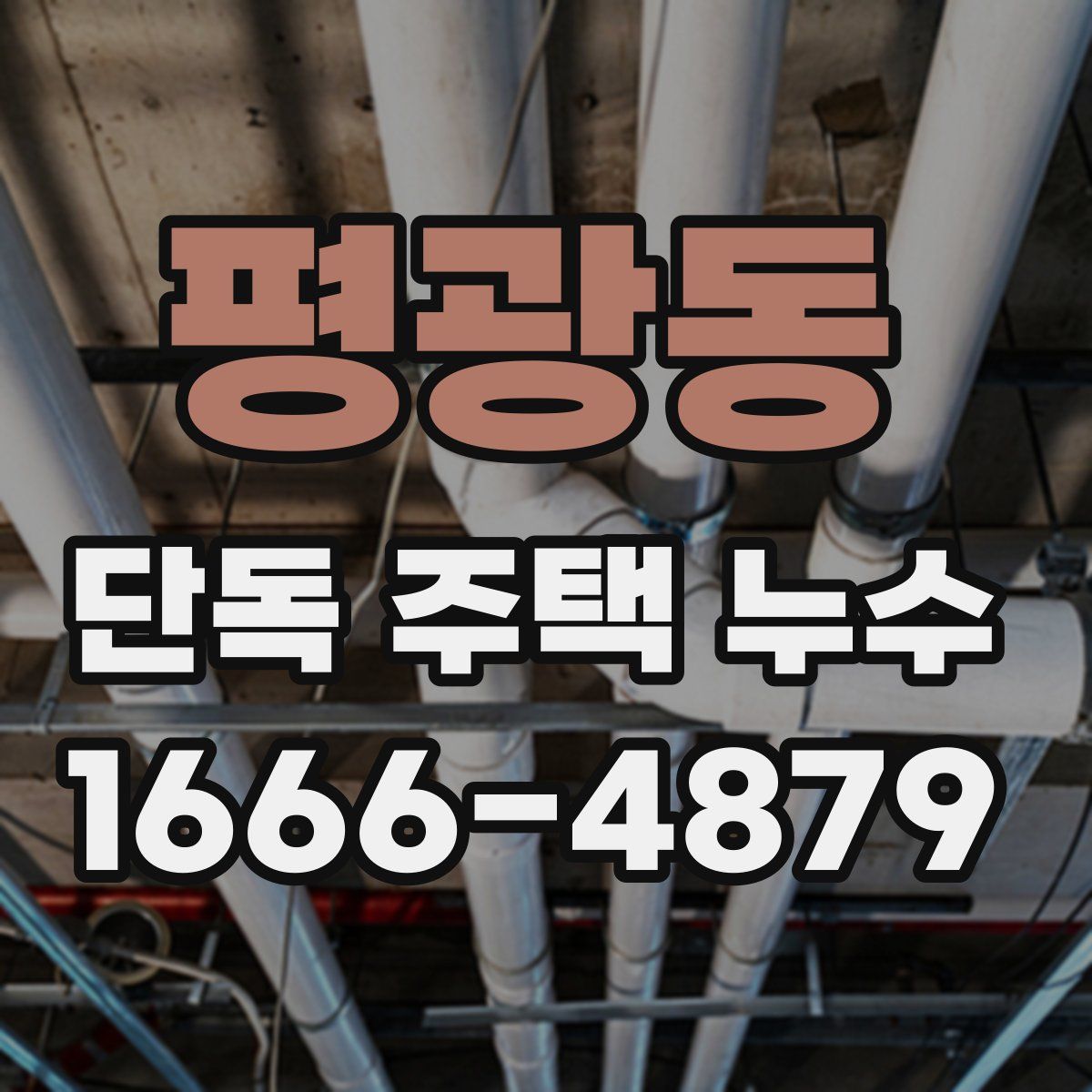 평광동 단독 주택 누수