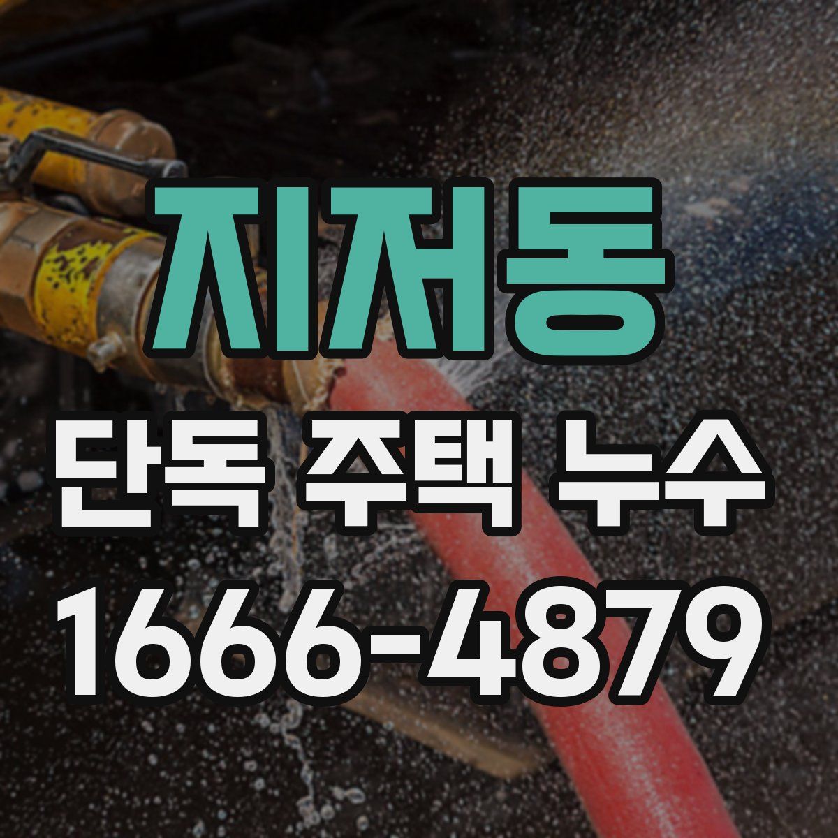 지저동 단독 주택 누수
