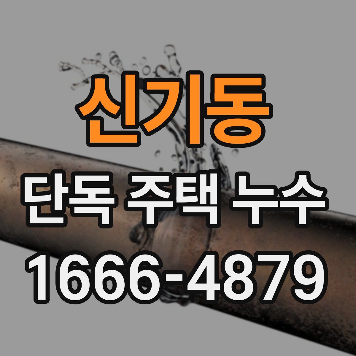 신기동 단독 주택 누수