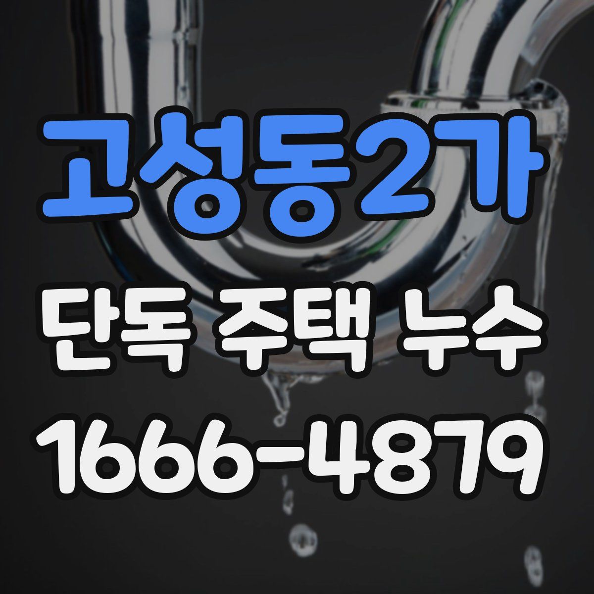 고성동2가 단독 주택 누수