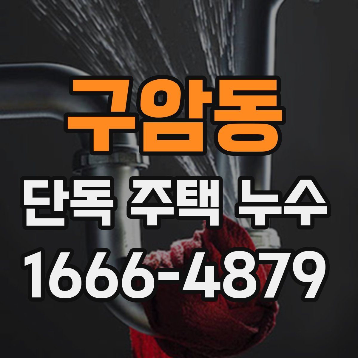 구암동 단독 주택 누수