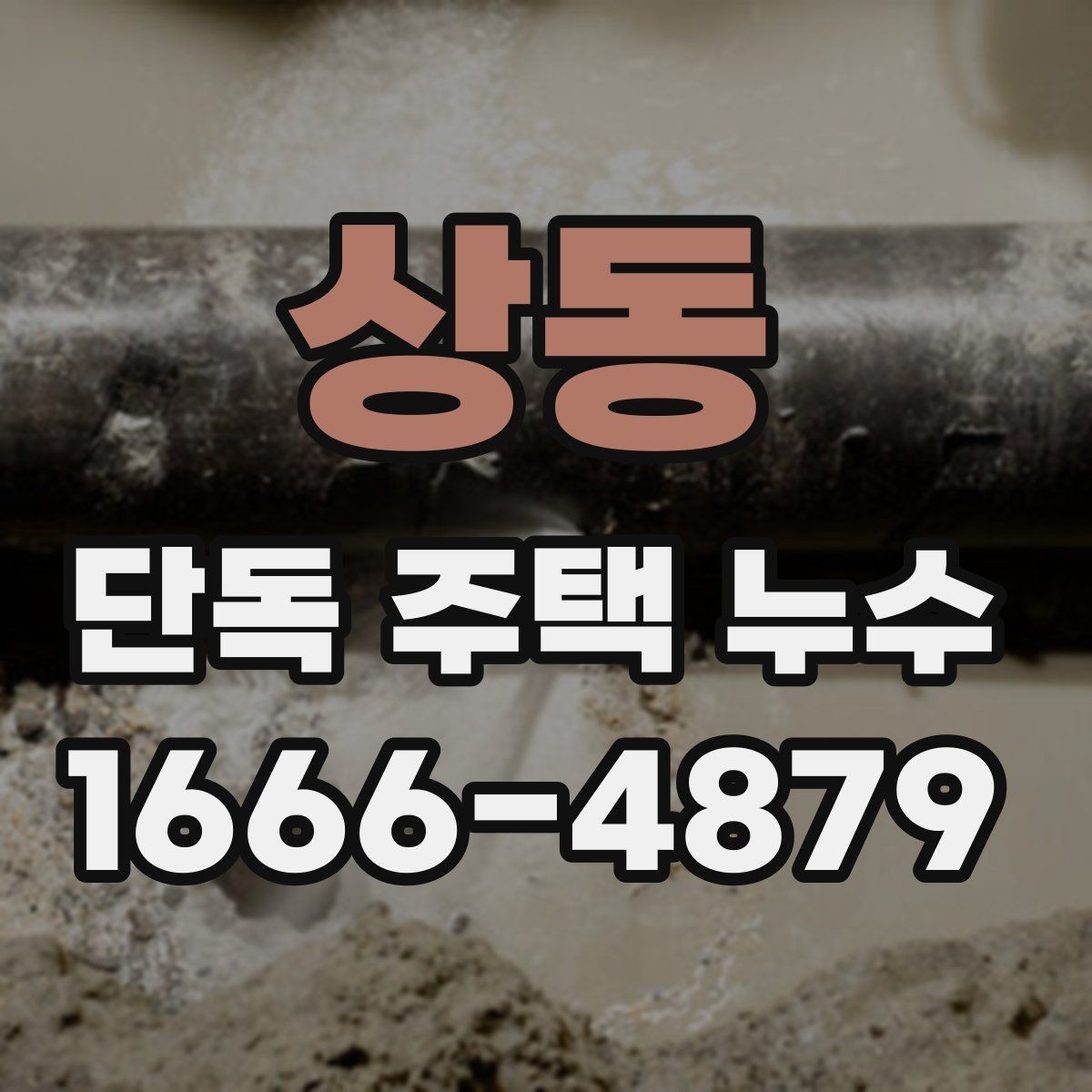 상동 단독 주택 누수 보수 재료를 선택할 때 고려할 점