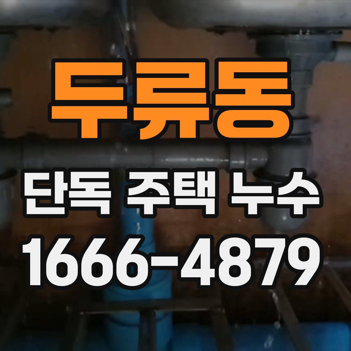 두류동 단독 주택 누수