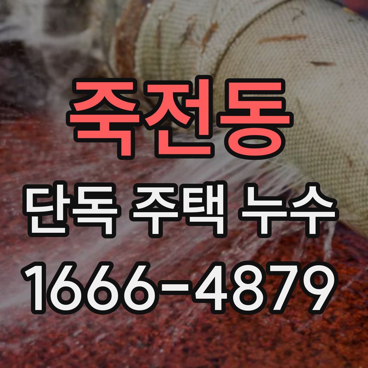 죽전동 단독 주택 누수