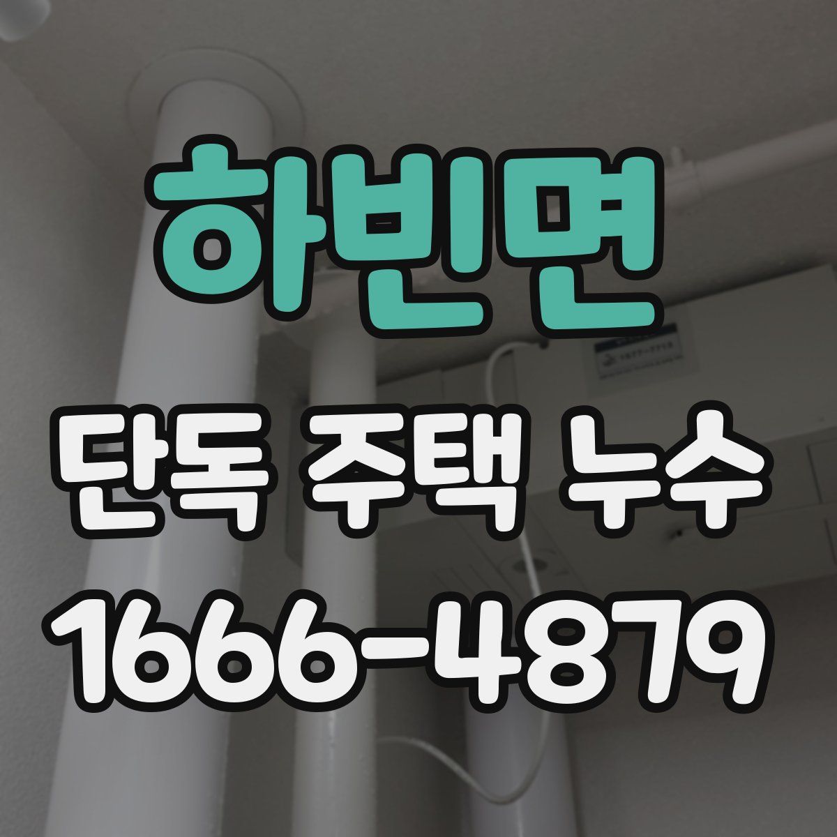 하빈면 단독 주택 누수