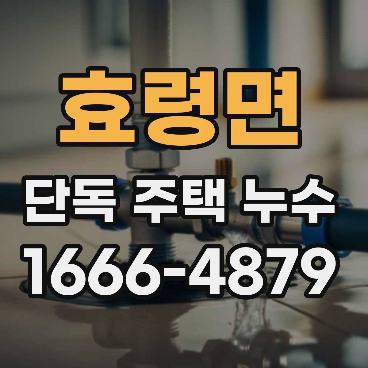 효령면 단독 주택 누수