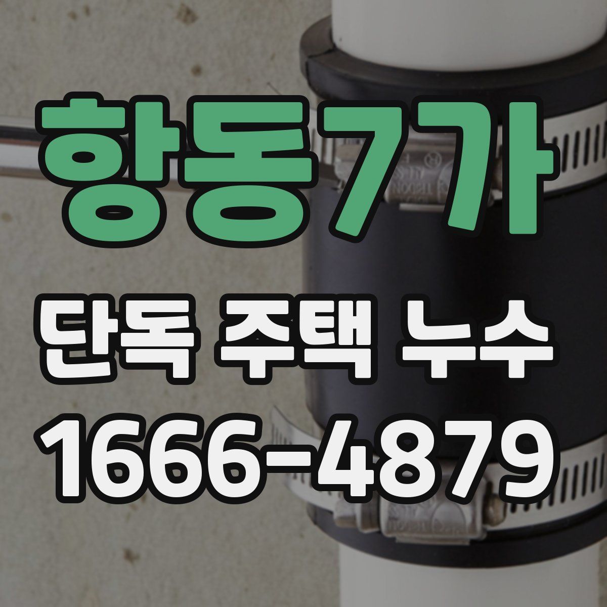항동7가 단독 주택 누수
