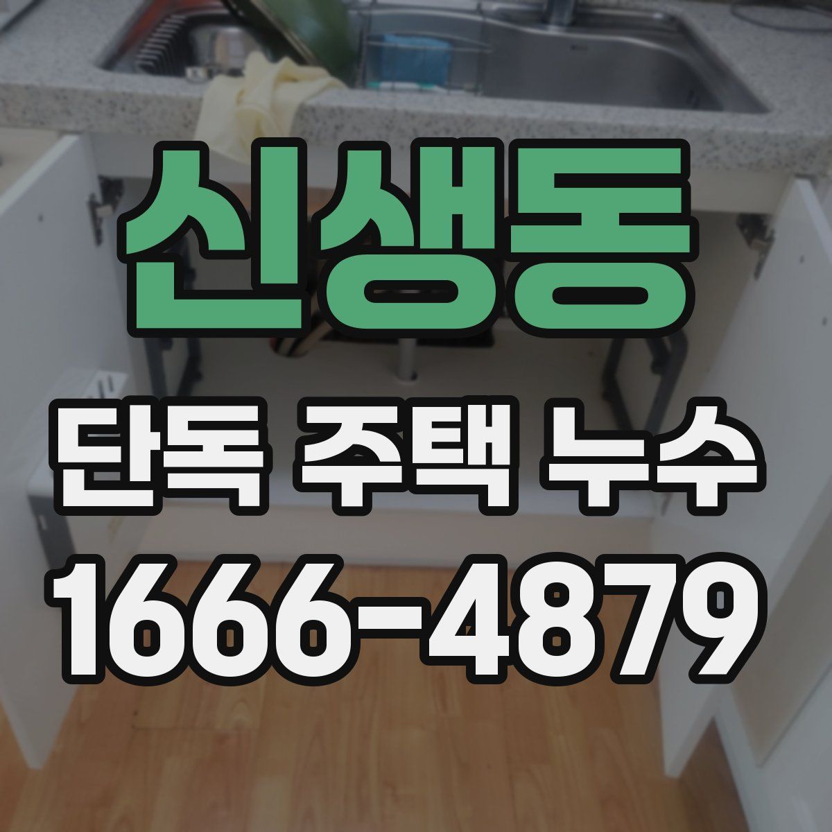 신생동 단독 주택 누수