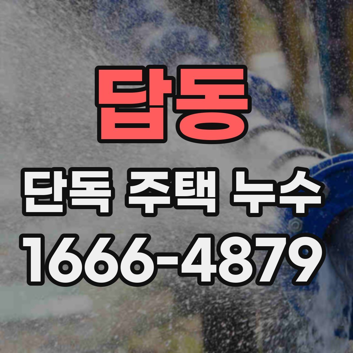 답동 단독 주택 누수