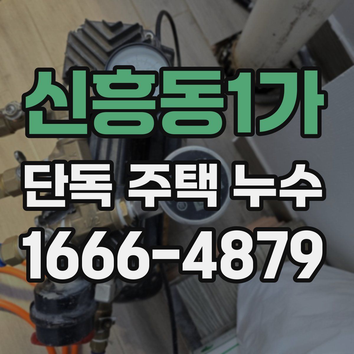 신흥동1가 단독 주택 누수