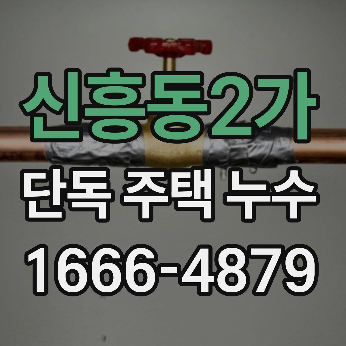 신흥동2가 단독 주택 누수