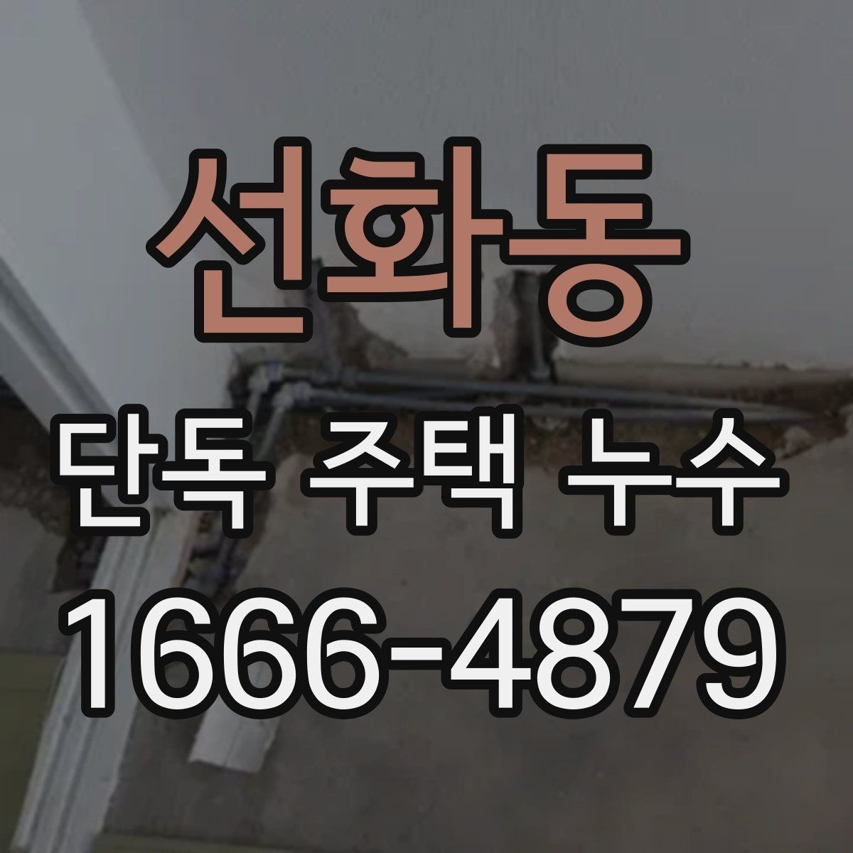 선화동 단독 주택 누수 비용 절감을 위해 비교할 항목