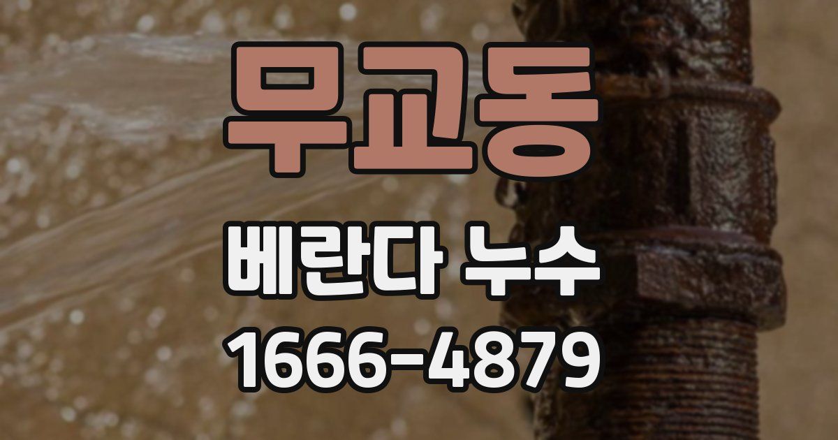 무교동 베란다 누수