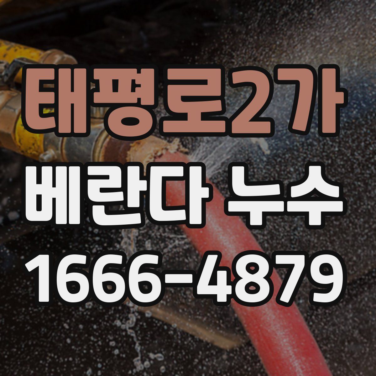태평로2가 베란다 누수