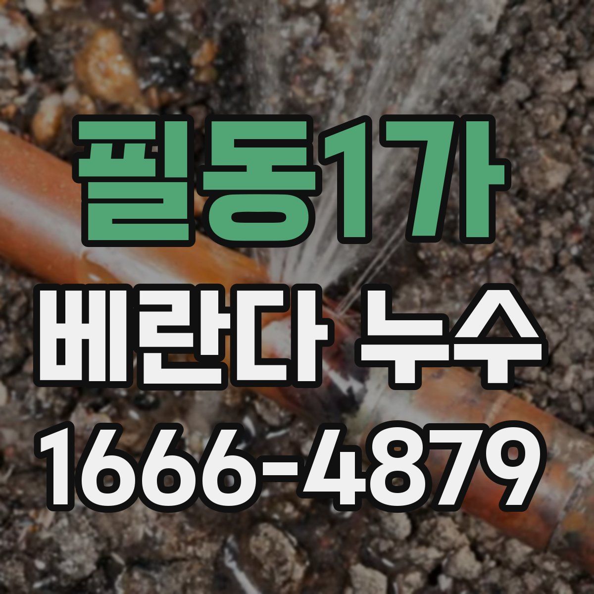 필동1가 베란다 누수