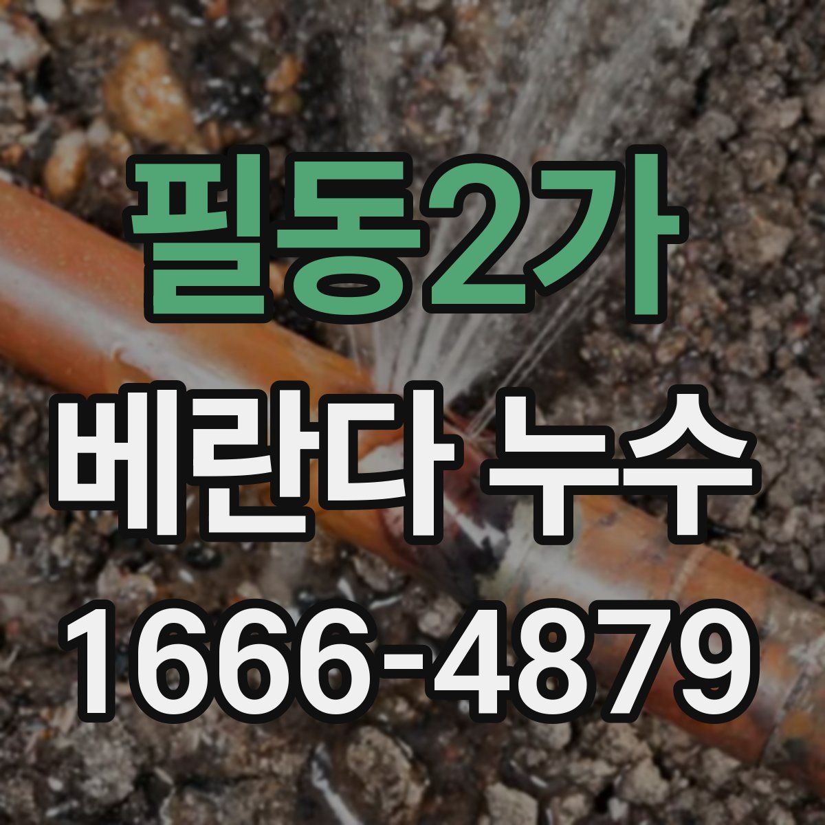 필동2가 베란다 누수