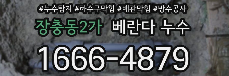 장충동2가 베란다 누수