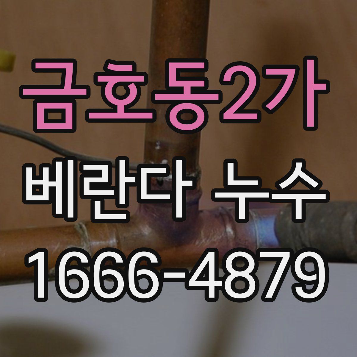 금호동2가 베란다 누수