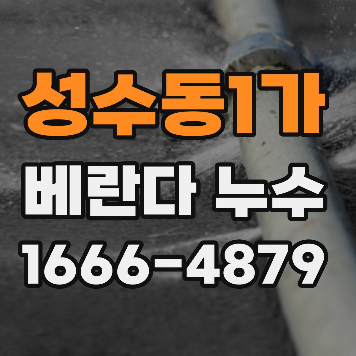 성수동1가 베란다 누수