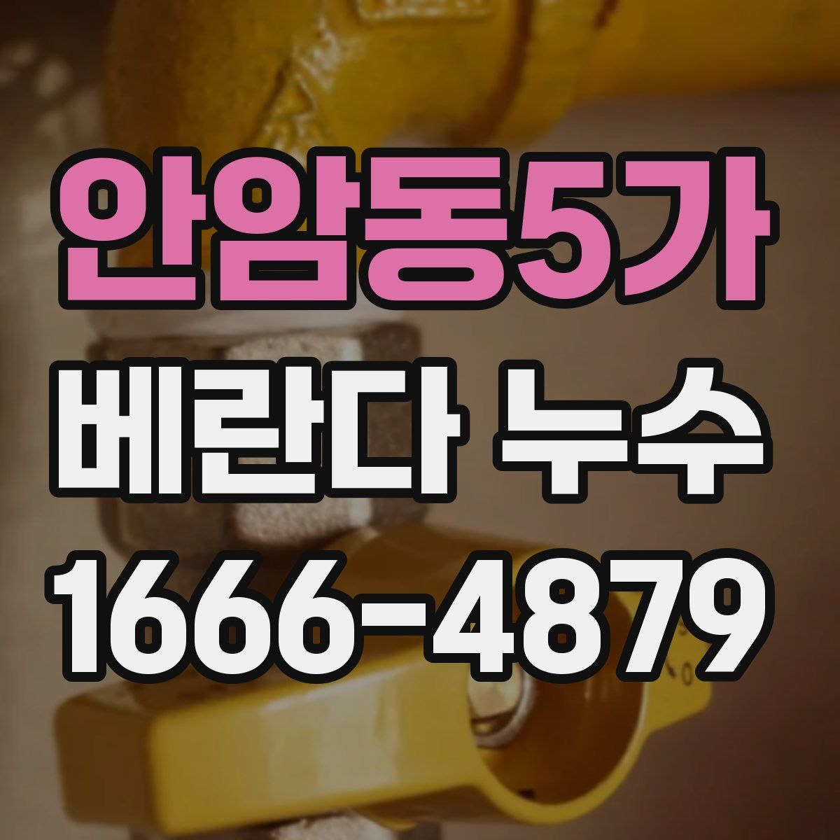 안암동5가 베란다 누수