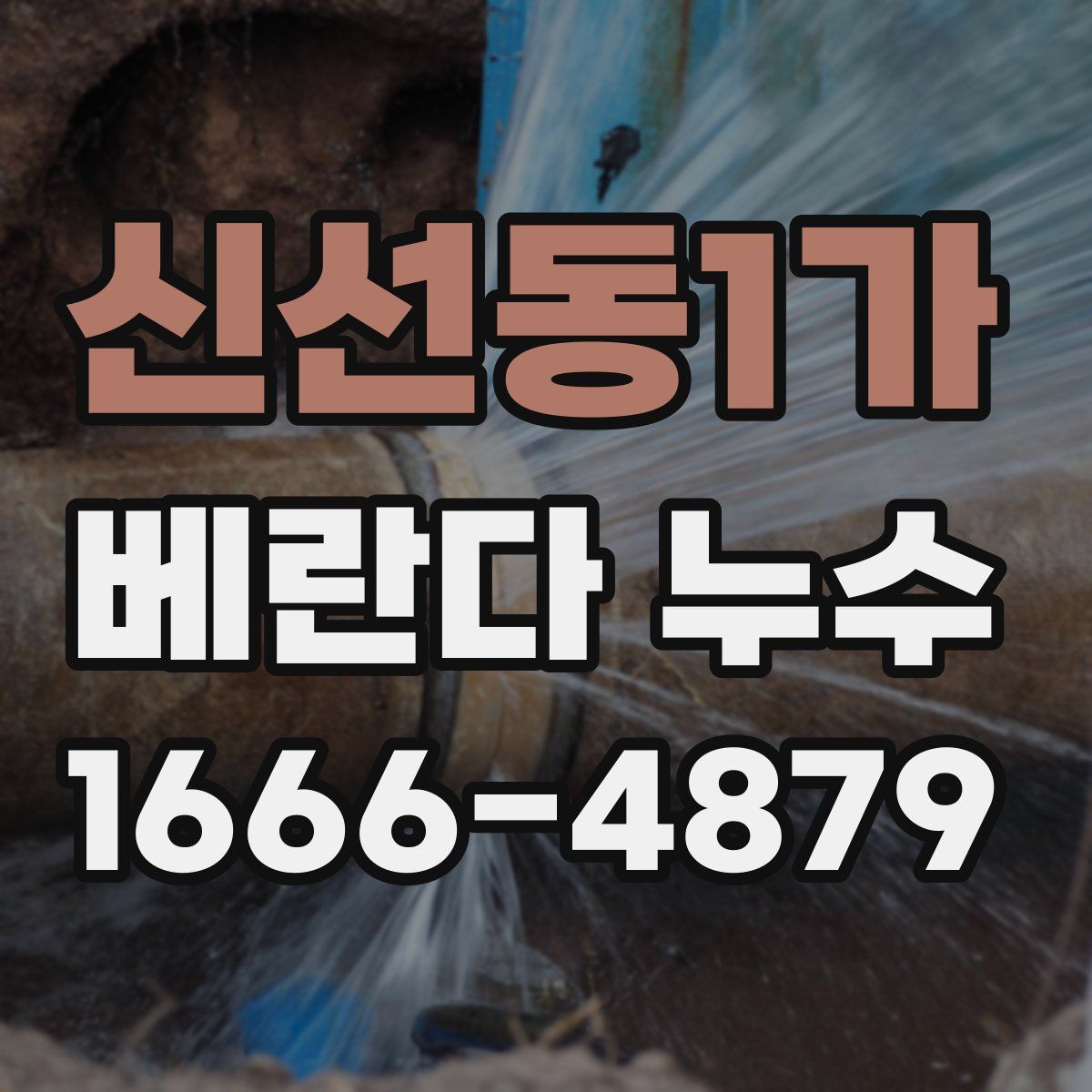 신선동1가 베란다 누수