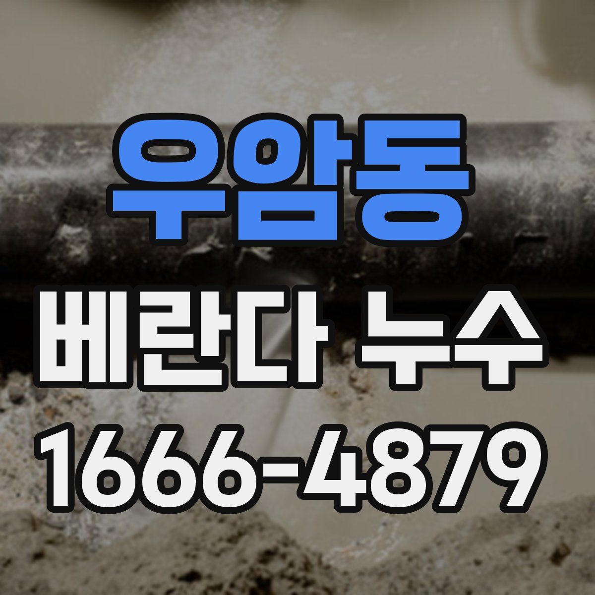 우암동 베란다 누수