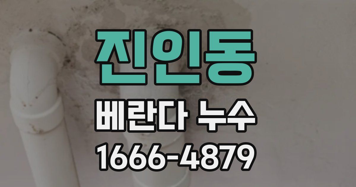 진인동 베란다 누수