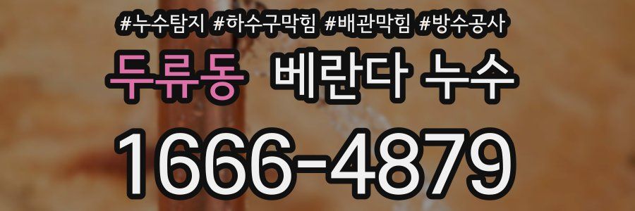 두류동 베란다 누수