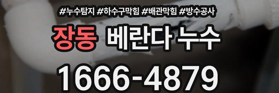 장동 베란다 누수