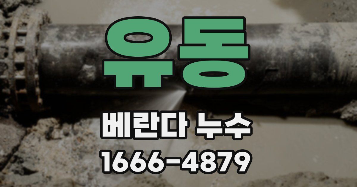 유동 베란다 누수