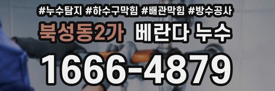 북성동2가 베란다 누수