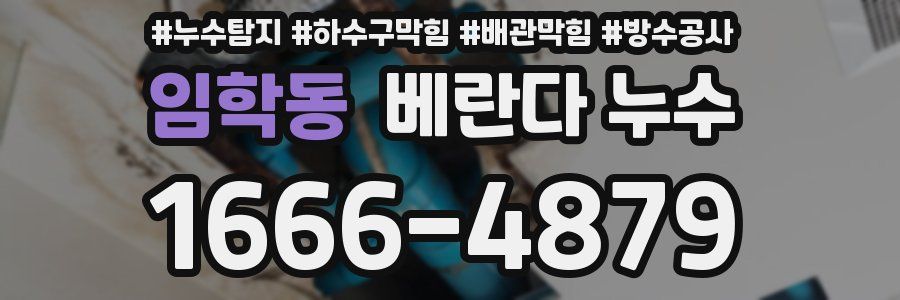임학동 베란다 누수