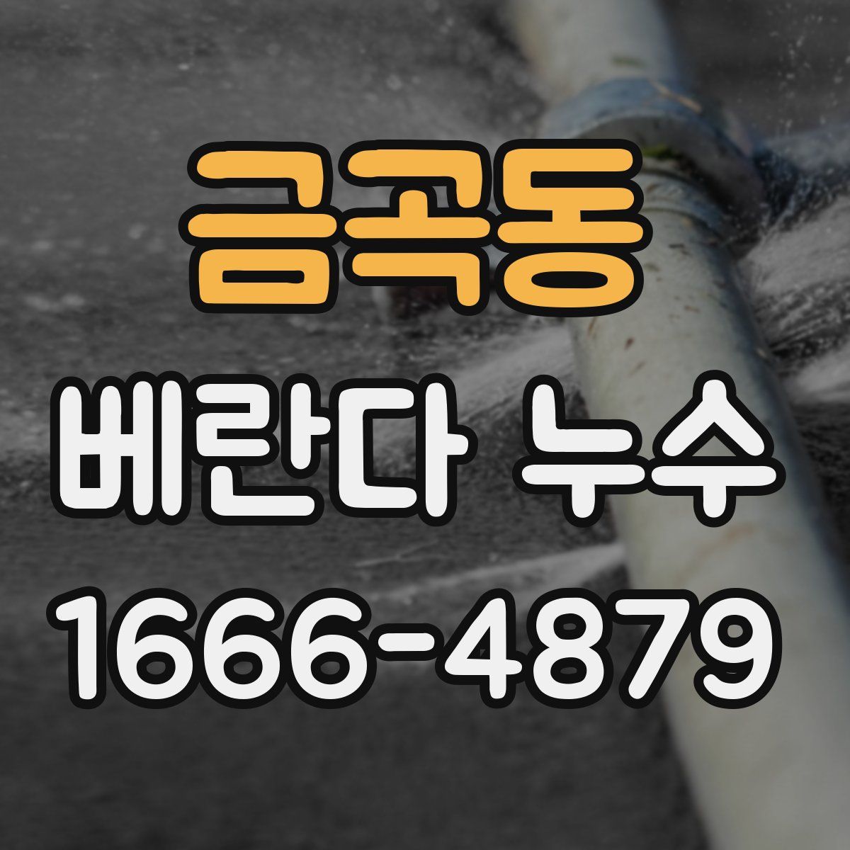 금곡동 베란다 누수