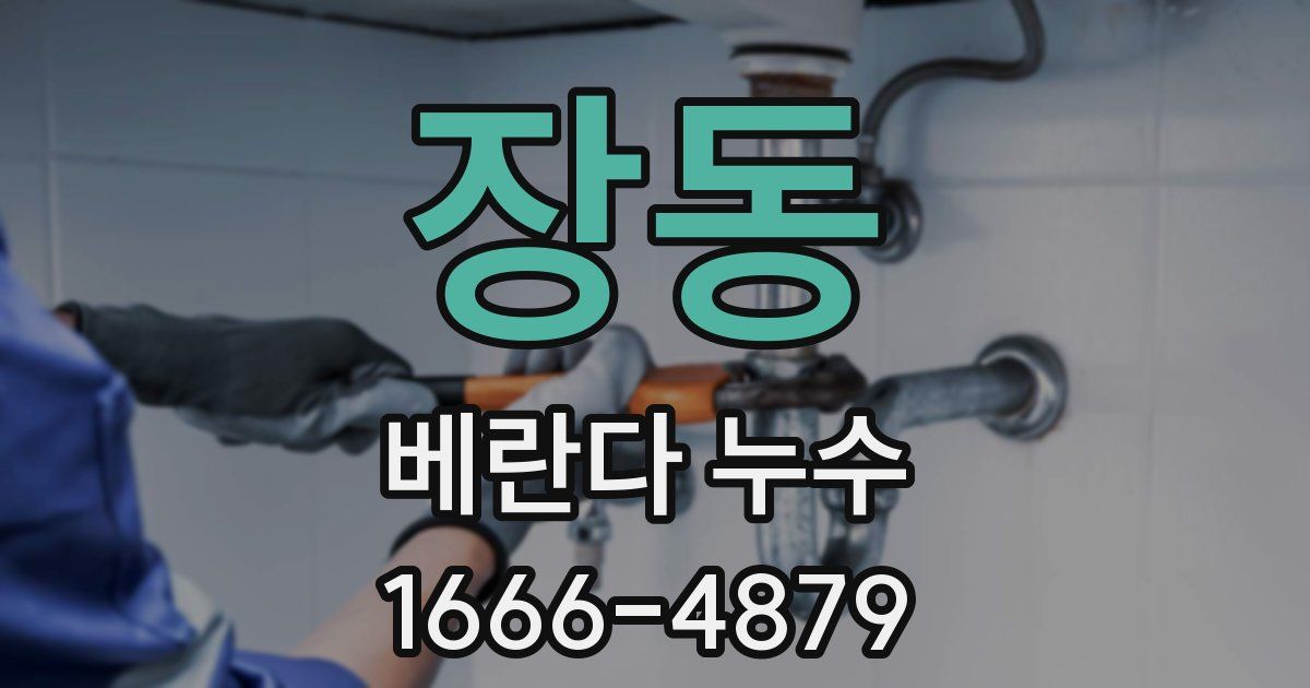 장동 베란다 누수