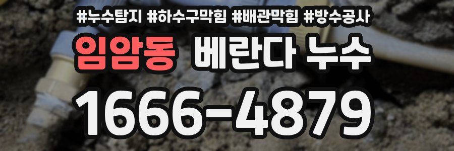 임암동 베란다 누수