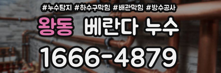 왕동 베란다 누수