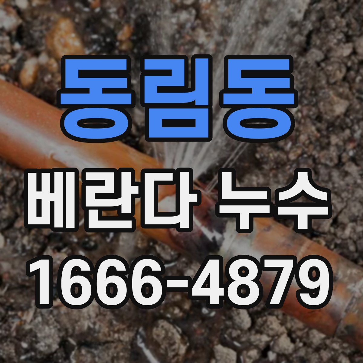 동림동 베란다 누수