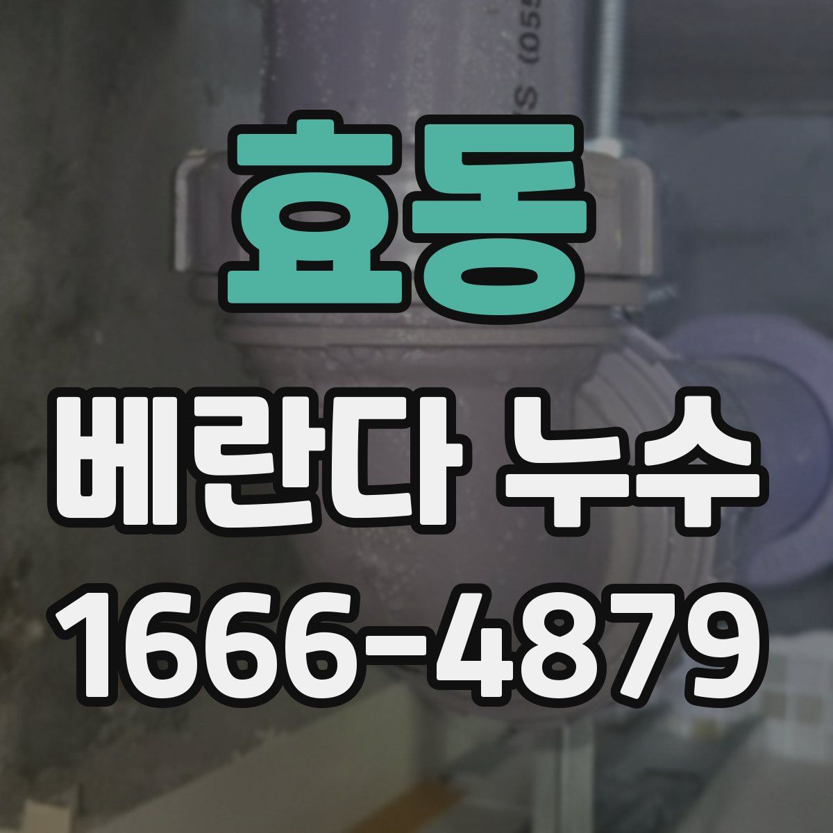 효동 베란다 누수