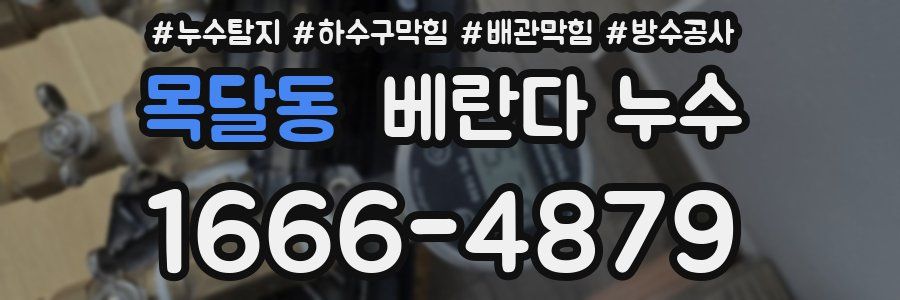 목달동 베란다 누수